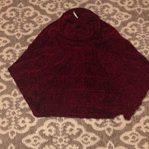 Crimson free people sweater